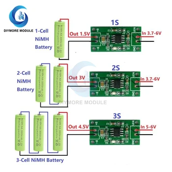 1A 1.2 V 2.4 3.6 V V NiMH Baterijas Veltīta Lādētāju 1,5 V 3 V 4.5 V CC/CV Uzlādes Moduli Valde