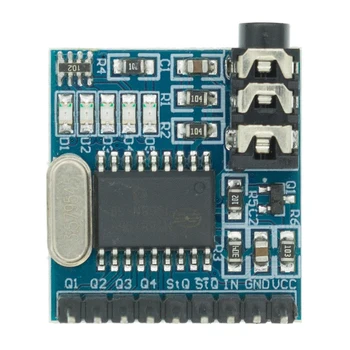 1GB MT8870 DTMF Balss Dekodēšanas Moduli Tālruņa Modulis Runas Dekodēšanas Balss Valdes Modulis LED Indikatori Ar Tapām