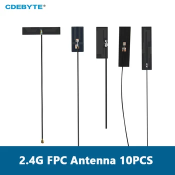 10PCS/Daudz 2.4 G 5.8 G CDEBYTE standarta jo Antenas IPX 2 dbi Maza Izmēra Bezvadu Modulis Smart Nozares 2.4 G standarta jo Antenas Sērija