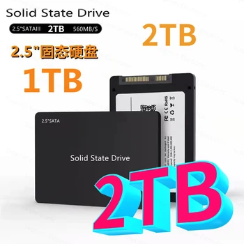 2022 Jaunu SSD disks 1 TB 2 TB Cieto disku, disks sata3 2.5 collu ssd TLC 500MB/s iekšējo Cieto Disku klēpjdatoru un darbvirsmas