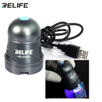 RELIFE RL-014A Daudzfunkciju UV Konservēšanas Lampas lieljaudas T6 Ātri Līmi Zaļā Eļļa Purpura Gaismas Tālruņa Mātesplates Remonts