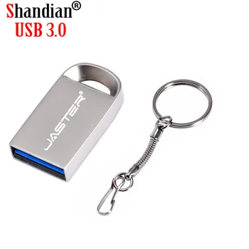 SHANDIAN USB 3.0 Mini USB Metāla 4GB 16GB 32G 64GB Flash Disks pen drive ūdensizturīgs usb pen drive ātrgaitas klienta logo