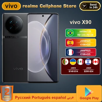 Jaunu VIVO X90 5G Mobilo Telefonu Dimensity 9200 6.78