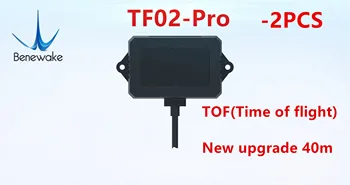 2GAB Uzlabot TOF Benewake TF02 Pro LIDAR LED Rangefinder Vienā Punktā, Sākot IP65 22M 40m par Arduino Pixhawk Dūkoņa