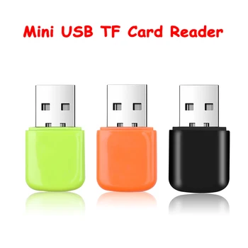 Karšu Lasītājs USB 2.0 SD Micro SD TF Atmiņas Kartes Adapteri Mini PC Klēpjdatoru Piederumi Multi Smart Cardreader Karšu Lasītājs