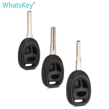 WhatsKey 3 Pogu Smart Remote Auto Atslēgu Apvalka SAAB 9 3 9 5 93 95 Galvenie Gadījumā Mājokļu Nomaiņa Neslīpēts Asmens Auto piederumi