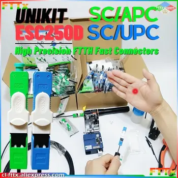 UNIKIT ESC250D SC/APC, SC UPC Optiskās Šķiedras Ātrais Savienotājs FTTH SC/UPC Single Mode Optisko Ātri Savienotājs Bezmaksas Piegāde 