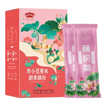 Ķīna lotosa saknes pulveris zupa 210g/box Nav pot