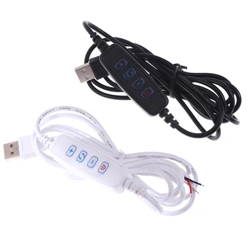 1GB Par 5V LED Reostats, USB Ports Barošanas Līnijas Pagarinājuma Kabelis Ar ON OFF Slēdzis Adapteris Karstā Pārdošanas