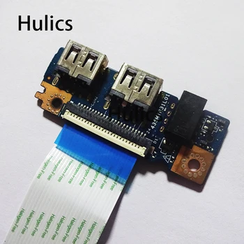 Hulics Izmantot KN-010R81 010R81 10R81 Dell Inspiron 5555 5558 5758 Audio Valdes AAL10 LS-B843P Klēpjdatoru USB Audio Kabelis