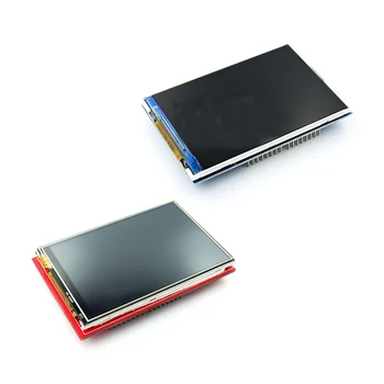 3.5 collu, 480x320 TFT LCD Touch Screen Modulis ILI9486 LCD Displejs priekš Arduino UNO MEGA2560 Valde ar/Bez Touch Panel