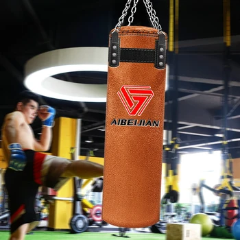 58kg 48kg 40kg Pātagot Boksa Maisu Muay thai cīņas mākslas Sandbag ar Rotējošu Āķis Boksa Maisi Taekwondo Mājas Apmācība