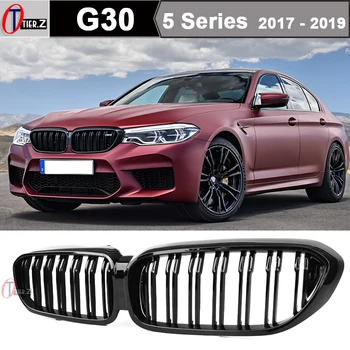 G30 Automašīnas Priekšējo Buferi Nieres Grila Reste BMW 5 Sērijas 2017 - 2019. Gadam (Pre-LCI) G30 Sedans G31 Vagonu F90 M5 528i 530i 535i 540i