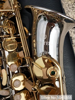 Jupiters JAS 1100SG Alto Eb Melodija Saksofonu, Misiņa, jaunsudraba Pārklājumu Ķermeņa Zelta Laku Taustiņu Mūzikas Instruments, E-dzīvoklis Sax ar Lietā