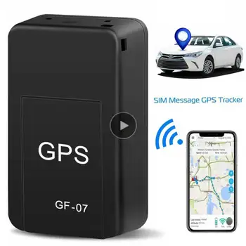 GF-07 GPS Tracker Auto, Velosipēds, Velosipēdu Izsekošanas Positioner Magnētisko Transportlīdzekļa Sekošanas Mājdzīvnieki, Bērnu Reālajā Laikā Anti-pazaudējis SIM Meklētājs