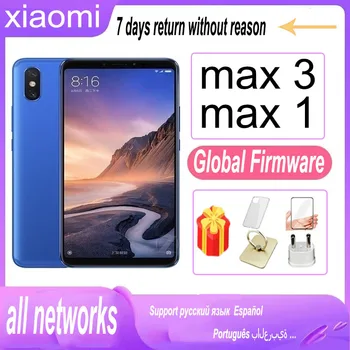 11.11 pārdošanas Xiaomi Mi Max 3 MI MAX 1 Smart Tālrunis, Globālo versiju Android