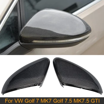 Automašīnas Atpakaļskata Spogulī, Attiecas ierobežojumi, Volkswagen Golf 7 MK7 VII Golfa 7.5 Golf MK7.5 GTI 2014-2018 Sānu Spoguļi Ietver Oglekļa Šķiedras