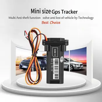 GSM/GPRS Mini Tracker Ūdensizturīgs Iebūvēto Akumulatoru GPS ST-901 Automašīnas transportlīdzekļa gps ierīces 4 PIN Vads ar Releja ACC Atklāšana