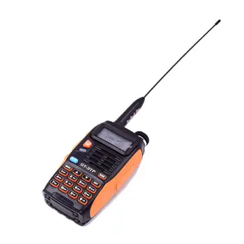 Baofeng GT3 TP Portatīvo divvirzienu Radio VHF UHF Tastatūra ar LCD Ekrānu, 8W 23cm pieaugums Antenu ŠĶIŅĶIS Bezvadu Sakaru FM Transīvers
