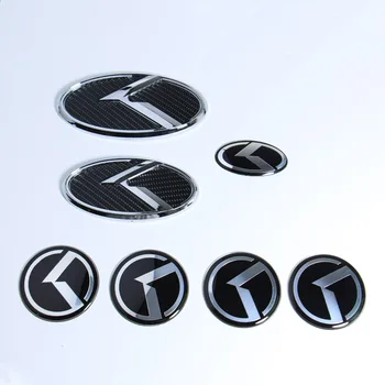 7 gabals/komplekts Kia K5 K2 K3 K4 Sorento modificētu skujiņas auto uzlīmes, riteņu logo modificētu universālā piederumi decal