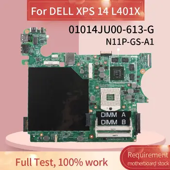 KN-0N110P 0N110P Portatīvo datoru mātesplati Par DELL XPS 14 L401X Grāmatiņa Mainboard 01014JU00-613-G N11P-GS-A1 HM57 DDR3