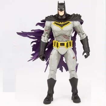 McFarlane DC Batman Vinila Lelle, Modelis Skaitļi Nakts Tumsas Metāla Batman 17cm Bērnu Rotaļlietas, Dāvanas Savākt Rotaļlietas