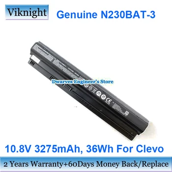 Patiesu N230BAT-3 Klēpjdatoru Akumulatoru Clevo N230BAT3 Notebook Baterijas 10.8 V 3275mAh, 36Wh Li-ion Baterijas Pakas