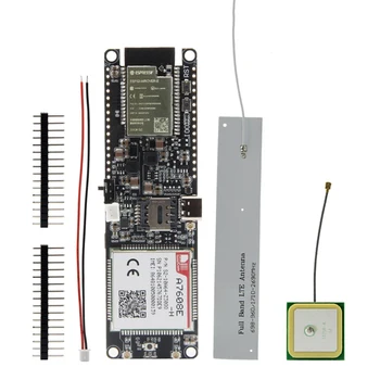T-A7608E-H ESP32 SIM LTE Tīkla GPS Antena ESP32-WROVER-E Bezvadu Modulis wi-fi, Bluetooth Attīstības Padome
