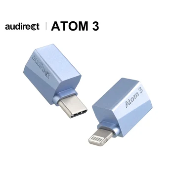 Audirect ATOM3 Portatīvo APK AMP Austiņu Pastiprinātāju ESS9280 AC Pro čipu DSD512 3.5 mm SE Tipa-C/Zibens Atoms 3