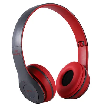P47 Bezvadu Austiņas ar Bluetooth saderīgu Salokāms Hi-Fi Stereo Austiņas Sporta Darbojas Mūzikas Austiņas Atbalsta TF Karti, lai PS4