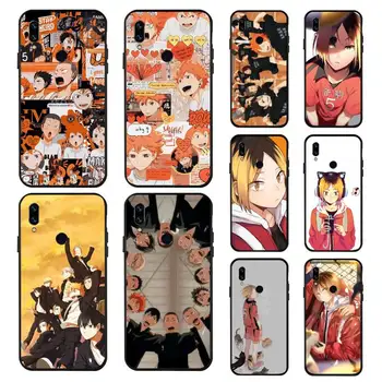 Anime volejbola zēns Phone Gadījumā Xiaomi Redmi piezīme 8 9 pro 7 8T 9.A 9S K20