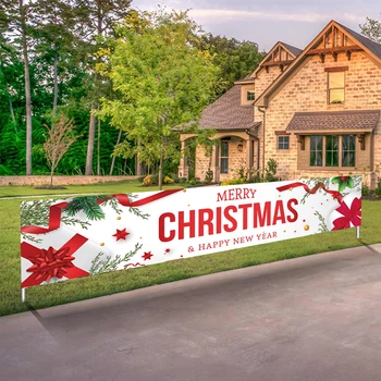 Ziemassvētku Banner Karājas Karogu, Priecīgus, Ziemassvētku Rotājumi, Mājas 2022 Ziemassvētku Rotājumi, Dāvanas Navidad Ziemassvētki Jaunais Gads 2023