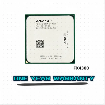 AMD FX Sērijas FX4300 3.8 GHz Quad-Core CPU Procesors FX 4300 FD4300WMW4MHK 95W Socket AM3+