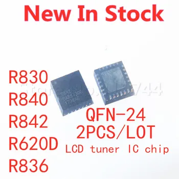2GAB/DAUDZ R830 R840 R842 R620D R836 QFN-24 SMD LCD uztvērējs IC chip Akciju JAUNU oriģinālo IC