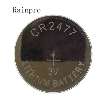 Rainpro 2GAB/DAUDZ CR2477 2477 3 V poga akumulators