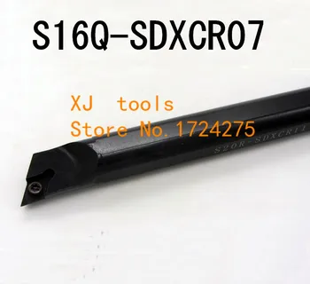 S16Q-SDXCR07/S16Q-SDXCL07 Garlaicīgi Bārs Iekšējā Pagriežot Turētāju par 95 grādiem CNC Iepērt Griešanas Toolholder par DCMT070204 asmens