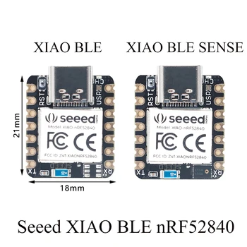 Seeeduino XIAO Bluetooth saderīgu BLE 5.0 nRF52840 SAJŪTU Attīstības padomes Modulis Arduino Nano/uno Roku Mikrokontrolleru