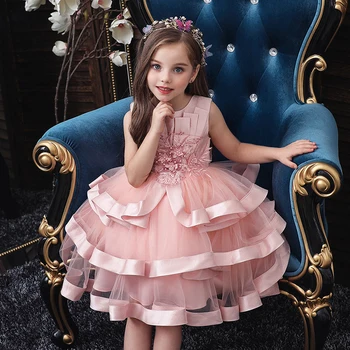 Vasarā Meitenes Kleitu Elegants Princese Kleitas Bērnu Kleitas Meitene Kostīms Bērniem, Kāzu svinības, Kleita 8 10 Gadu vestidos infantil