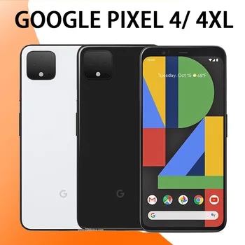 sākotnējā GLOBĀLO VERSIJU Google Pikseļu 4 4XL Viedtālrunis Snapdragon 855 Octa Core Dual Kamera