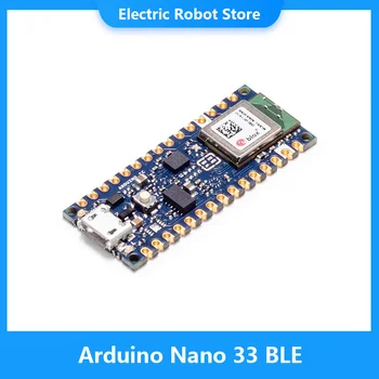 Arduino Nano 33 BLE ,vissīkākā formas faktors ar Bluetooth Zema Enerģijas patēriņa un iegulto inerciālo sensoru
