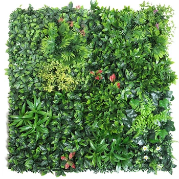 50x50CM 3D Zaļo Mākslīgo Augu Reģipša Plastmasas Āra Paklāju Zālienu DIY Mājas Apdare Kāzu Fona Dārza Zāli, Sienu