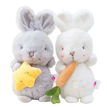 Super Cute Bunny Mīkstā Plīša Rotaļlietas mīkstās Angoras Plushies Lelle, Baby Nomierinātu Rotaļlietas Bērniem Dzimšanas dienas Dāvana Bērnam