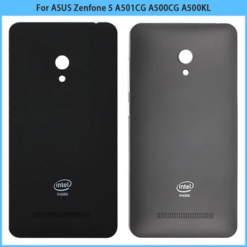 Jauns ASUS Zenfone 5 A501CG A500CG A500KL Plastmasas Akumulatora Vāciņu Atpakaļ A501CG Aizmugurējās Durvis Akumulatora Korpuss Gadījumā Nomaiņa