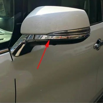 Toyota Alphard Vellfire 2016-2018 2019 Hromēti Ārējie Durvju Spoguļi, Atliecami Ārējie Spoguļi Vāciņš Melns, Spoguļi Balsts Uzlīmes Aksesuāri