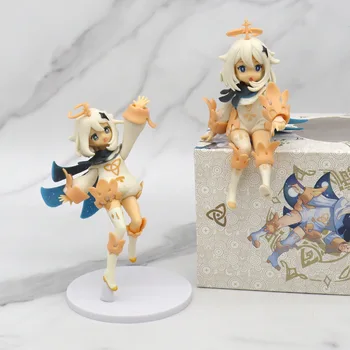 1PC Genshin Nosūtīja Kapuci Attēls Apkārtējo Anime Dekoratīvi Skaista Meitene Blind Lodziņā Lelle Spēles Raksturs Rotaļlietas