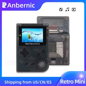 Anbernic Retro Mini Apstrādāti Spēli Retro Spēļu Konsole, 2 Collu Ekrāns 1169 Spēles Portatīvie Kabatas Spēle Emulatori Labākā Dāvana Bērniem