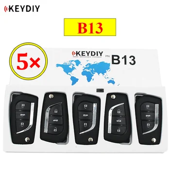 5gab/daudz KEYDIY B sērijas B13 3 taustiņš universālā KD tālvadības pults, lai KD200 KD900 KD900+ URG200 KD-X2 mini KD