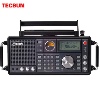 TECSUN S-2000 Amatieru Darbvirsmas Ham Radio SSB Dual Conversion FM/MW/SW/LW Gaisa Joslā, Augsta Jutība Un Labu Selektivitāti Skaļrunis