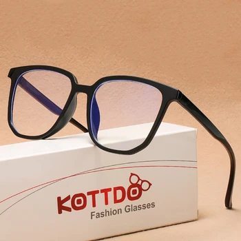2022 Jaunu Laukumā Sievietēm Brilles Skaidrs Modes Anti-Zila Gaisma Optiskās Brilles Rāmi, Caurspīdīgs Vīriešiem Datoru Brilles