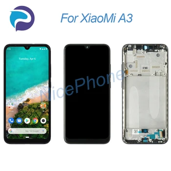 par XiaoMi Mi A3 LCD Ekrāns + Touch Digitizer Displejs 1560*720 M1906F9SH, M1906F9SI Mi A3 LCD Ekrānu